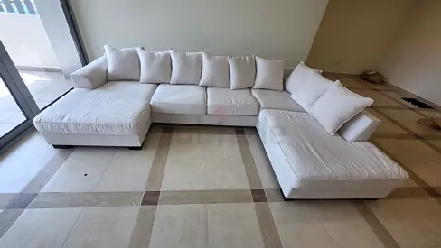 The one Kingston U shape Sofa Beige