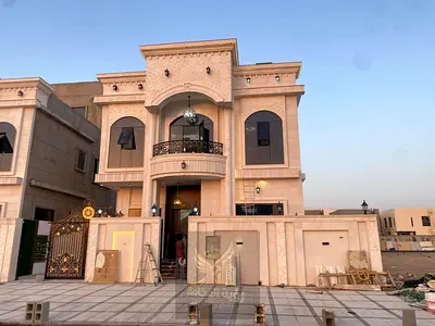 فيلا أول ساكن في الحليو عجمان 6 غرف ومجلس جديدة بالكامل وجاهزة للسكن