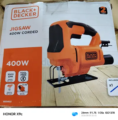Jigsaw black and decker 400W