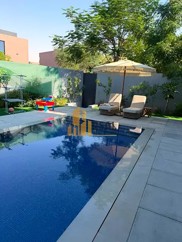 Modern Luxury 4BR Villa with Pool | Garden Ready | Maid & Driver Room | Forest Community