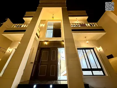 **Ready to move in immediately!** Luxury villa in Al Yasmin area with 5 master bedrooms, prime location, and the price includes everything (registrati