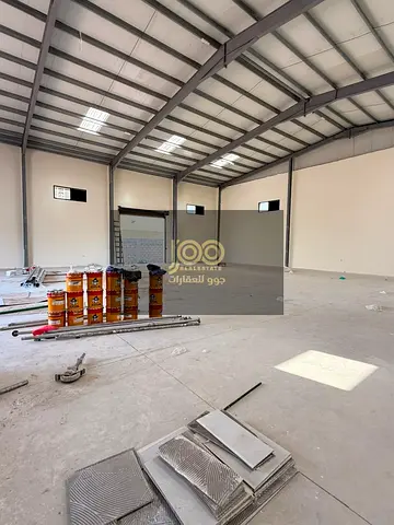 Warehouse (6,000 sq. ft.) with an enclosed yard (9,000 sq. ft.); 170 kW electricity supply.