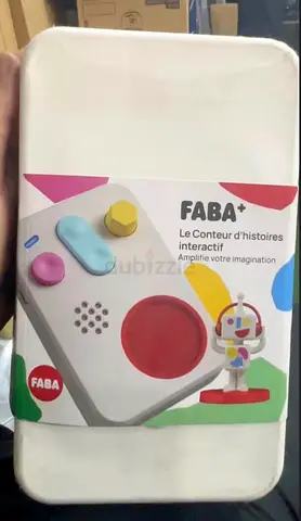 FABA+ Interactive Storyteller Audio Player Set with Kids Headphones