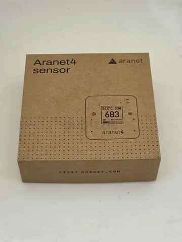 Aranet4 Sensor (wireless CO2, temp & humidity) - boxed