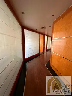 Annual office for rent in Al Majaz 1, Sharjah, offering an attractive opportunity for companies, bus