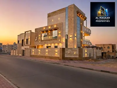 فيلا كورنر مودرن 5 غرف مع مسبح وروف بمنطقة الحليو 2 شامل الماء والكهرباء تملك حر تمويل بنكي