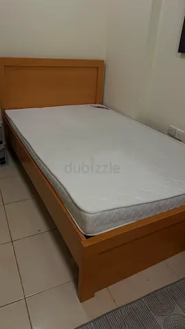 Bed with Mattress