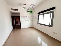 One bedroom apartment with a spacious living room available for rent in Al Taawun. A well maintained