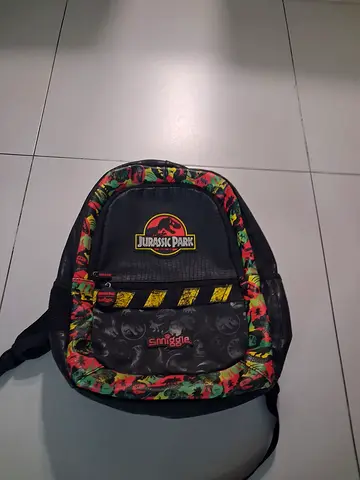 Jurassic Park kids backpack - small school bag