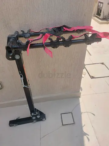 4-bike hatch/boot carrier bike rack (foldable, hitch-style) - used