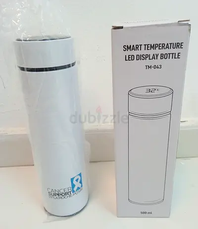 Smart Temperature LED Display Water Bottle 500ml - New