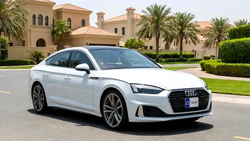 AED 2,245/month | 0 DP | Manufacturer Warranty | Service History | 30 Day Return | AUDI A5 2024