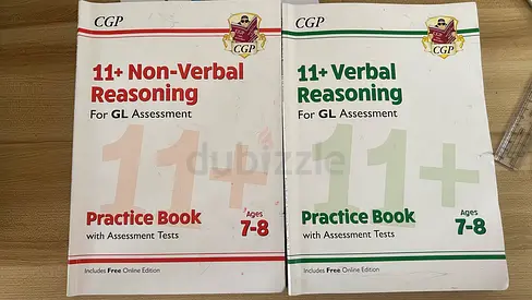 CGP Verbal and Nonverbal Reasoning 11 + for GL Assessment- Ages 7-8
