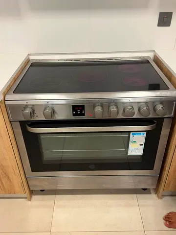 Hoover electric cooker 90x60cm