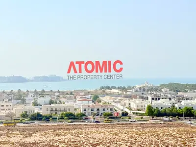 إطلالة بانورامية على البحر وبرج العرب | شقة بغرفتي نوم | مفروشة | شرفة