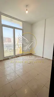 Two-bedroom apartment for annual rent in Al Butina Sharjah with spacious layouts two balconies and a