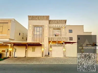 Own your dream villa in the heart of Ajman, close to amenities—inclusive of registration fees, air conditioning, and utility connections (electricity