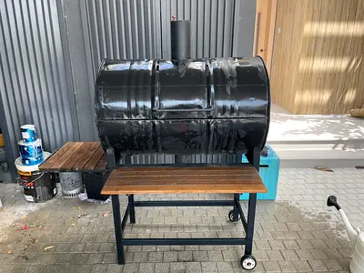 WS Living Custom-made Barrel BBQ