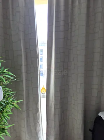 Blackout curtains Ikea Lönnstavmal height 283cm