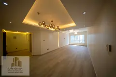 For rent: Two-bedroom super deluxe apartment with a living room in Al Qasba, Sharjah.