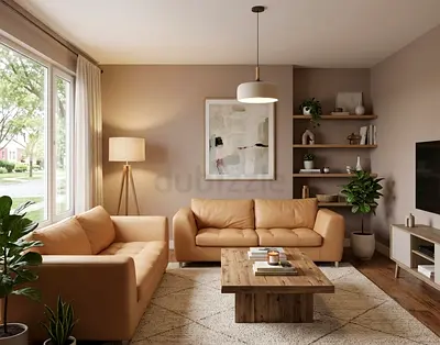 Leather 3+ 3Seater Sofa Set with — Good Condition