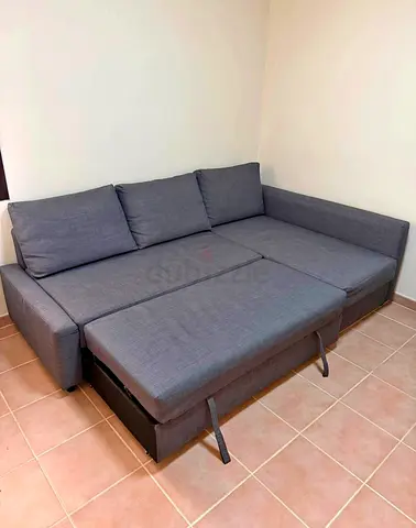 L shape sofa bed with storage