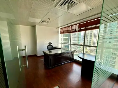Ready Fitted High Floor Office | 3 glass Cabins |