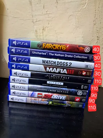 Games for sale ps4 & ps5