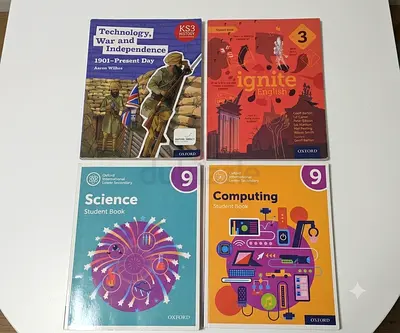 British curriculam Grade 9 Text books.