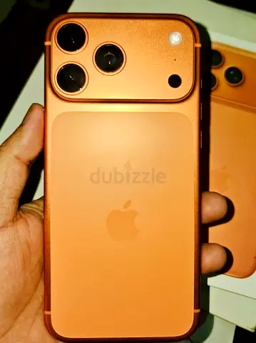 Apple iPhone 17pro max orange UAE version