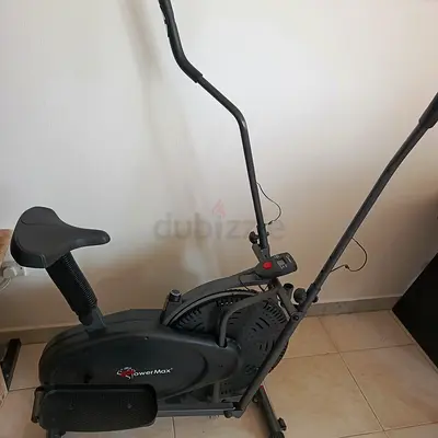 2 in 1 PowerMax Cross Trainer / Elliptical with Seat - Used, Good Condition