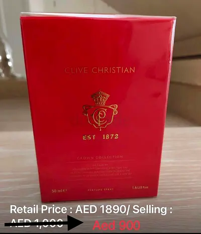 Clive Christian Crown Collection Perfume 50ml - Authentic