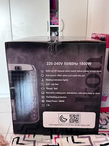 Portable Ceramic Heater 1800W - New in Box
