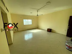 1BR + living for annual rent in Al Nuaimiya 2, Ajman. 1 bath, balcony. AED 27K, payable in 4 install