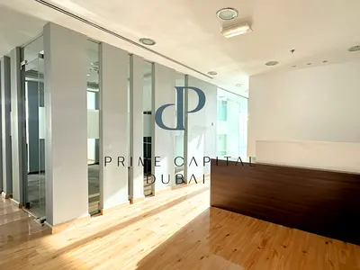 Fitted Office Close to Metro | Vacant | Burj View