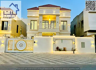 للبيع : فيلا كلاسيكيه فاخره بمنطقه الحليو 1 عجمان ( طابقين + روف ) بسعر يشمل رسوم التسجيل ونقل الملكيه ا تملك حر لجميع الجنسيات
