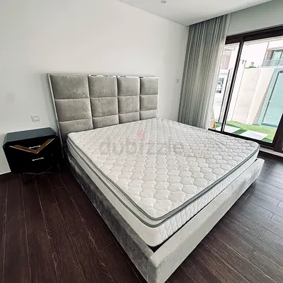 Bed frame with mattress for sale