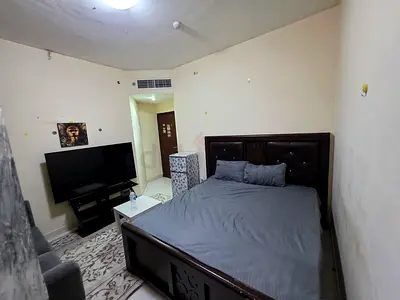 A furnished room for working class Africans in Al Nahda Sharjah. Rent-1900,Deposit-500,Bills-Shared.