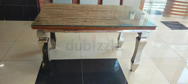 Heavy Railway Wood Dining Table ONLY ( Price Fixed )