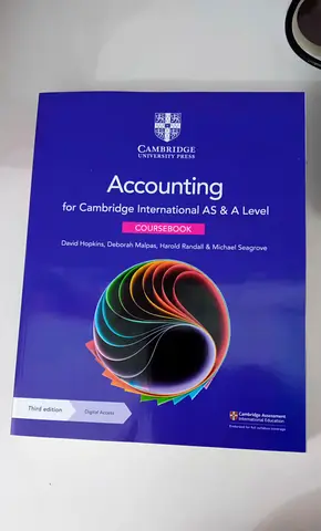 Cambridge 9706 Accounting Textbook – Only 150 AED!