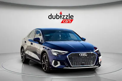 AED 1186/month | 2024 Audi A3  | GCC Specs | Ref#327237