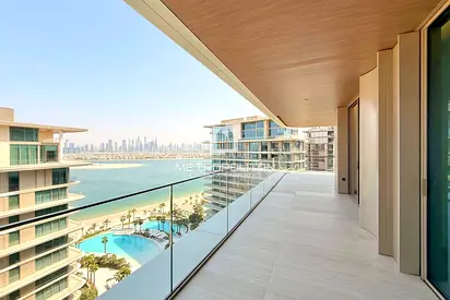 High Floor | Corner Unit | Palm and Atlantis Views
