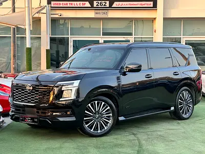 NISSAN PATROL PLATINUM T2 GCC 2025 FULL OPTION ORIGINAL PAINT UNDER WARRANTY