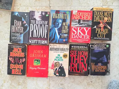 Thriller Novels - Jeffrey Archer, John Grisham