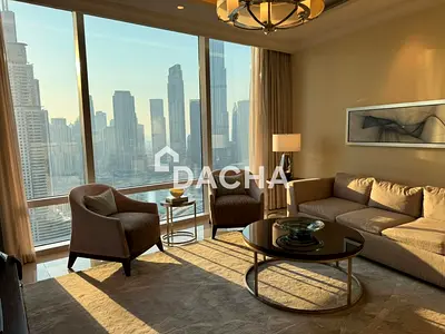 Fully Furnished | Burj Khalifa View | Branded