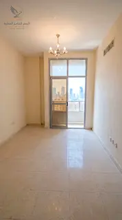 For annual rent in Al Nuaimiya 1Ajman a 1-bedroom apartment with a living room in a convenient locat