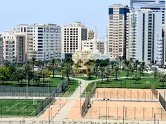 Bigger A/c free 2 bhk just 50k park view ready to move two full bathrooms near dubai
