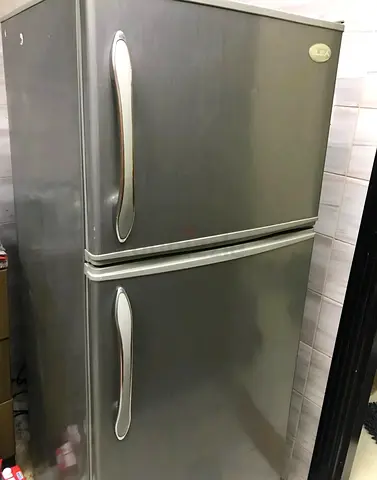 Used double-door refrigerator - good working condition