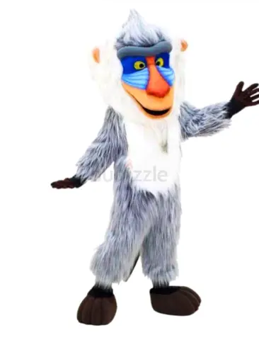 Full-body baboon/monkey mascot costume - used, good condition