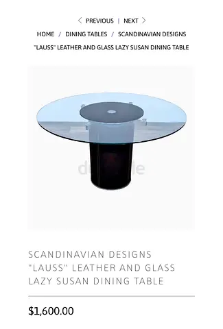 Round Glass Dining Table with Central Pedestal Base